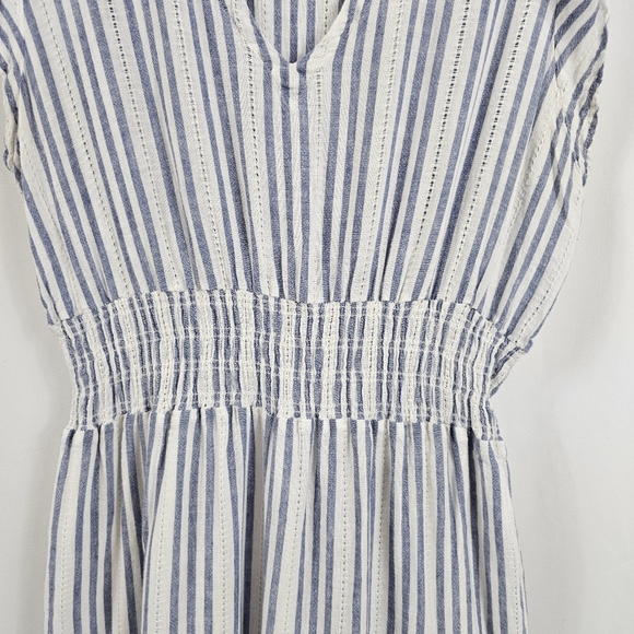 Rails Tara Dress In Blue Catalina Stripe - Size XL - Picture 5 of 11